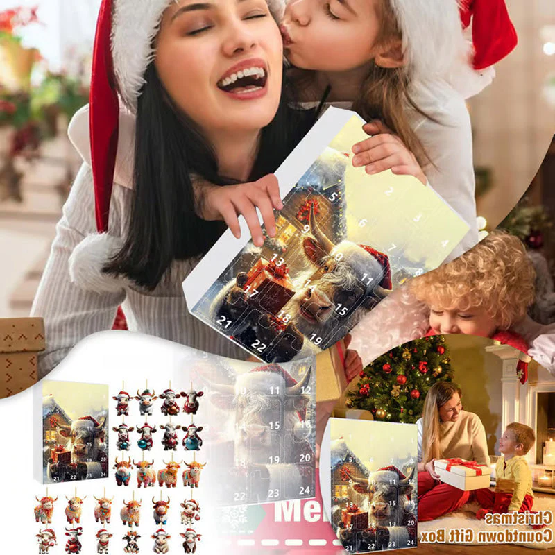 Adventskalender met Hoogland Koe Ontwerp - Image 5