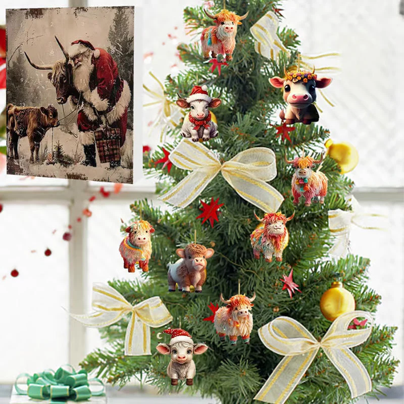 Adventskalender met Hoogland Koe Ontwerp - Image 7