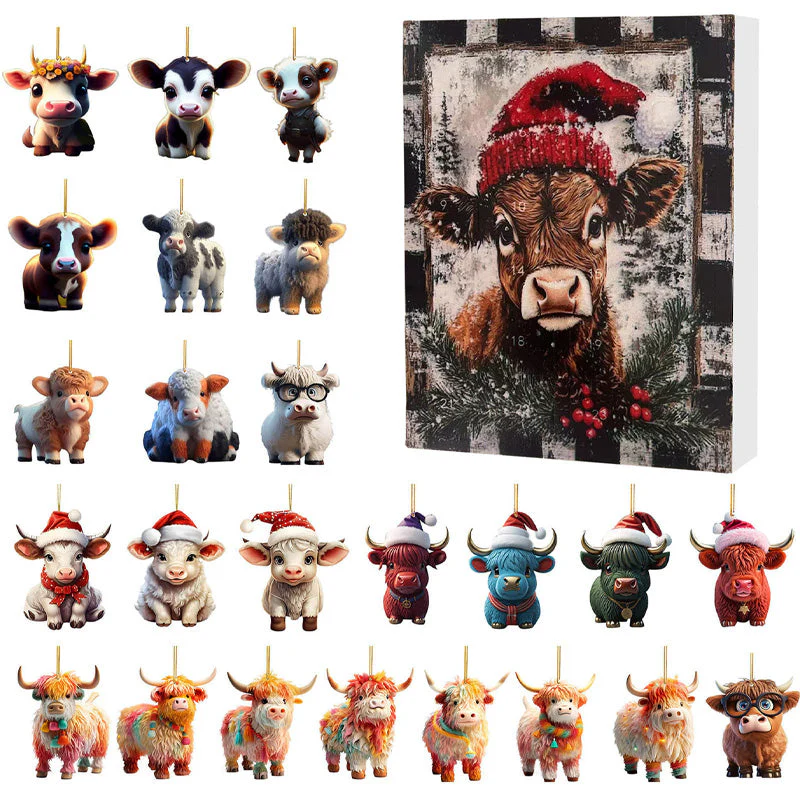 Adventskalender met Hoogland Koe Ontwerp - Image 8