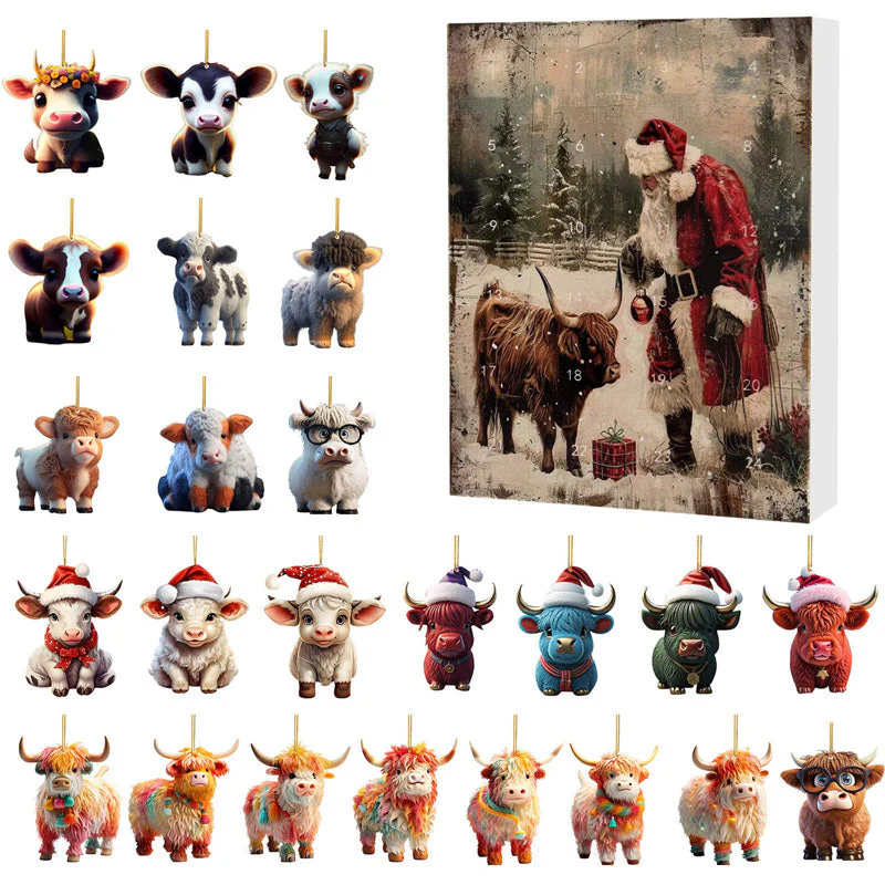 Adventskalender met Hoogland Koe Ontwerp - Image 9