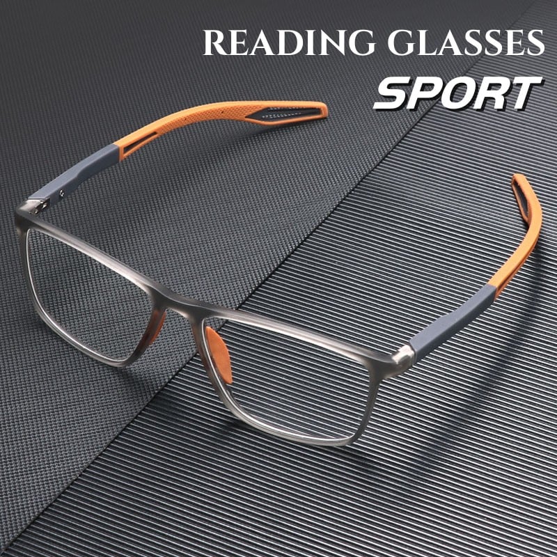 💘Valentijnsaanbieding: 50% Korting!🕶️Sport Ultra-Lichte Progressieve Leesbril: Japanse Titanium + Anti-Blauwlicht & Ver+Nabij Zicht – Comfortabel Voor Dagelijks Gebruik! - Image 2