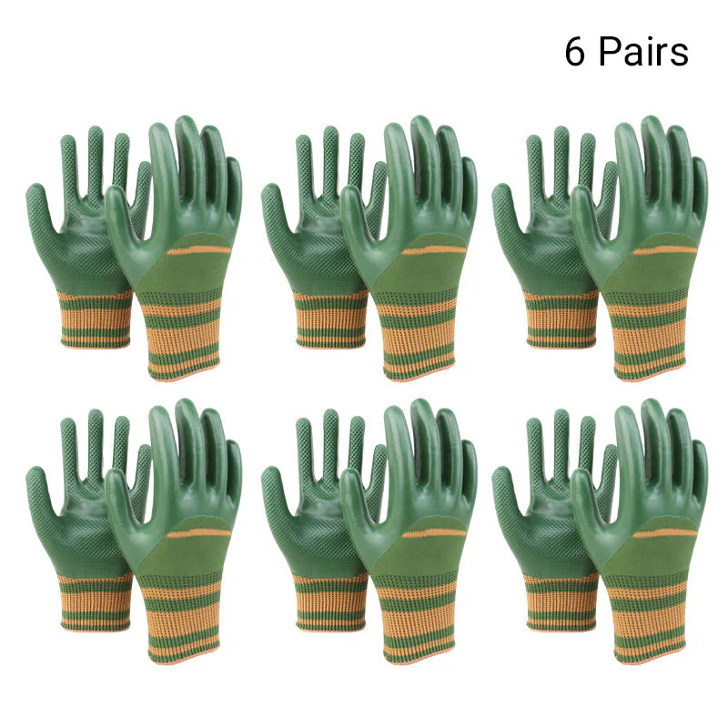 💥 49% OFF🎁 Rubber Coated Work Gloves with Knit Wrist Cuff - Image 10