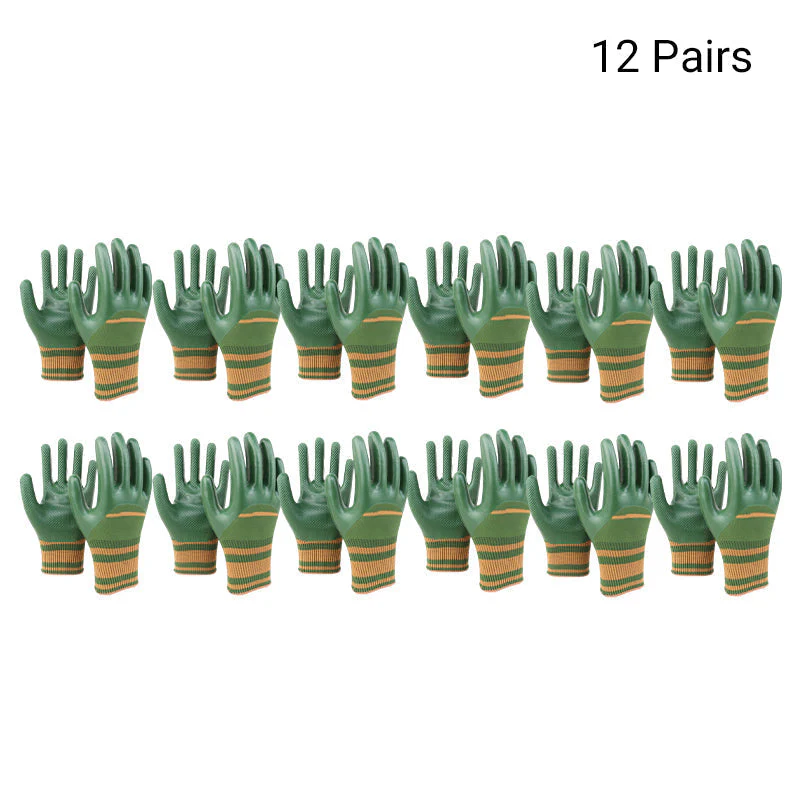 💥 49% OFF🎁 Rubber Coated Work Gloves with Knit Wrist Cuff - Image 11
