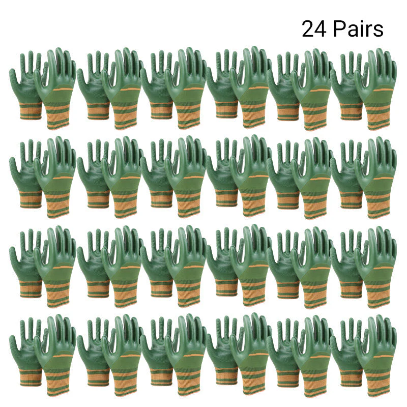 💥 49% OFF🎁 Rubber Coated Work Gloves with Knit Wrist Cuff - Image 12