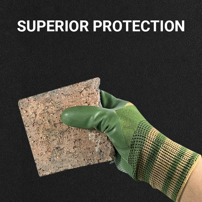 💥 49% OFF🎁 Rubber Coated Work Gloves with Knit Wrist Cuff - Image 2