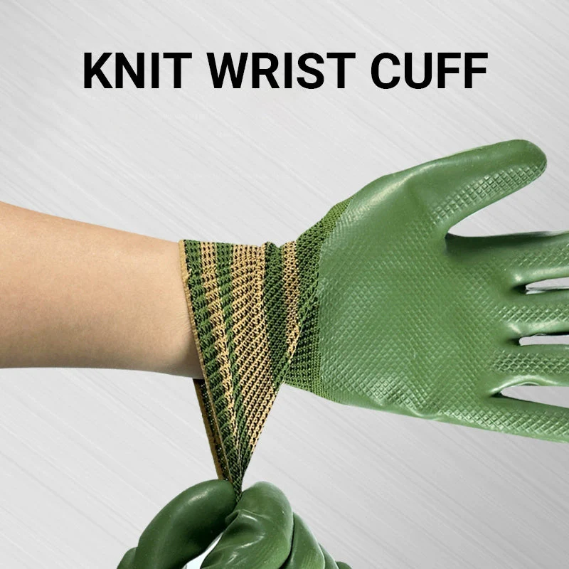 💥 49% OFF🎁 Rubber Coated Work Gloves with Knit Wrist Cuff - Image 3