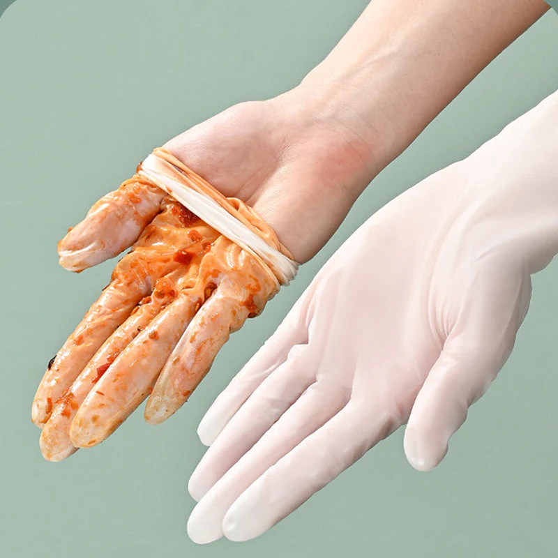 🧤🍽️ Wegwerphandschoenen voor Keukenreiniging – Waterdicht & Chemicaliënbestendig, Flexibele Grip & Flip-Top Toegang - Image 5