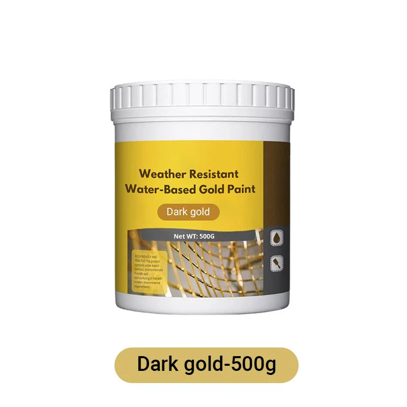 🎉Nieuwjaars Cadeau 50% KORTING!🎨Weerbestendige Waterbasis Goudverf - Hooghechtend & Milieuvriendelijk: Perfect Voor Huisdecor, Handicraft & Gips! - Image 10
