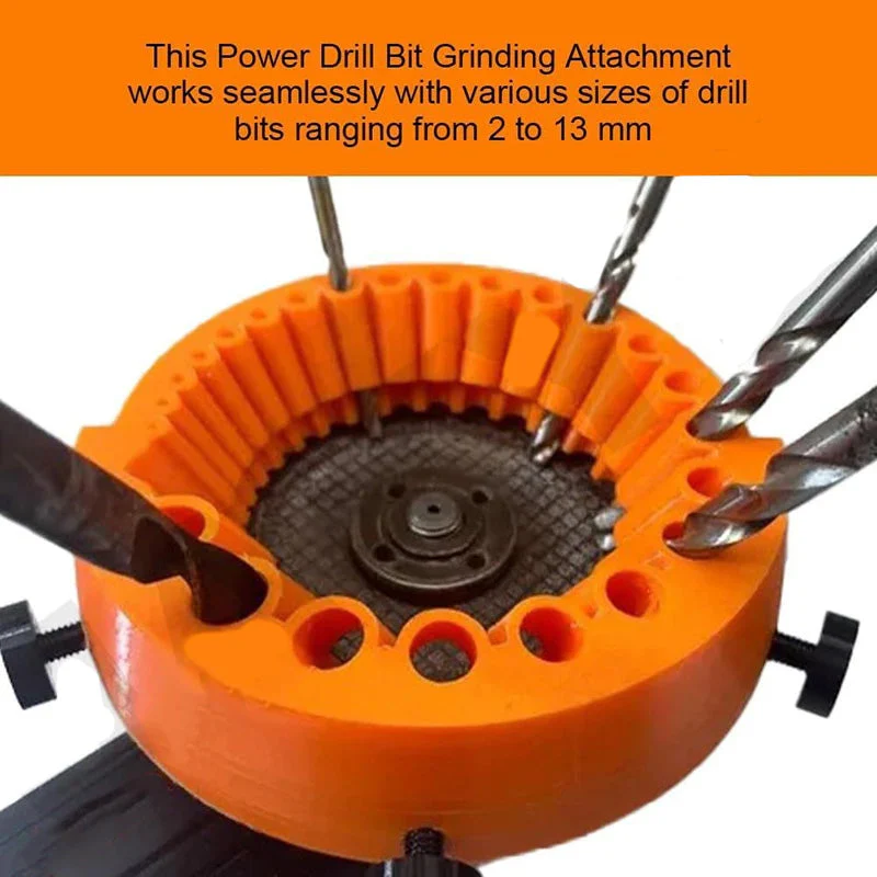 🎉Nieuwjaars Cadeau 50% KORTING!🧰 Multifunctionele Boorslijper voor Haakse Slijpmachines: Snel Scherpteherstel + Duurzame ABS – Kostenefficiënt！ - Image 11