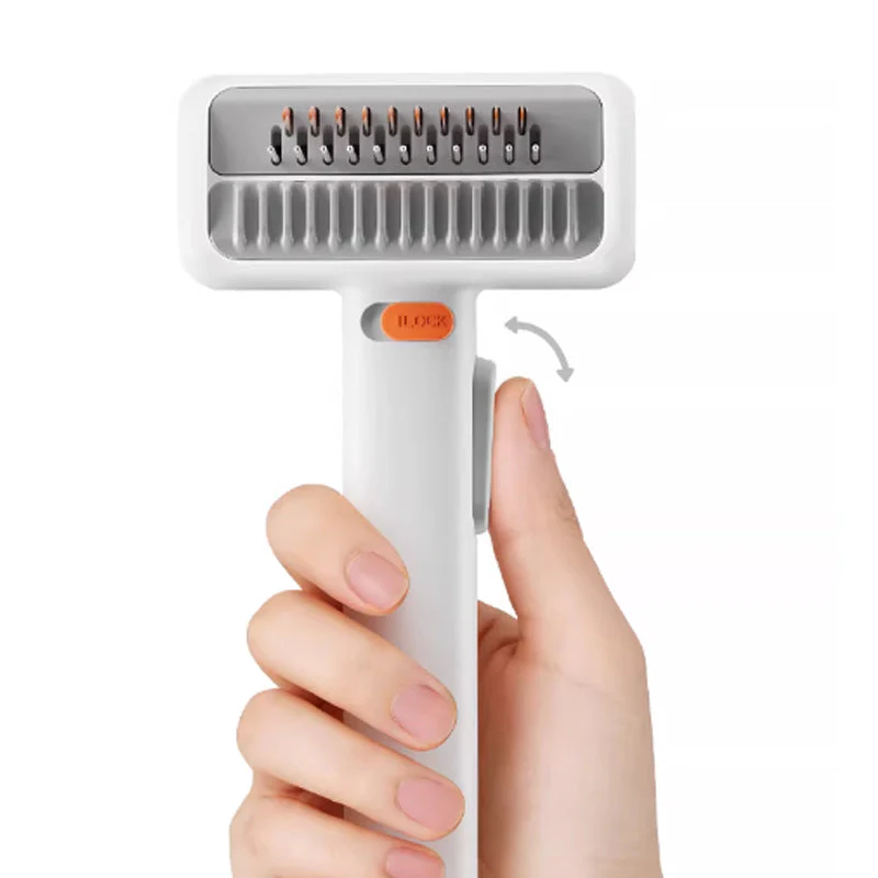 🌞Fris De Lente In Met 50% Korting!🐾 2-IN-1 Zelfontwarrende & Verzorgingskam voor Huisdieren – Painless Ontklitten, Ondervacht Verwijderen & Gezonde Vacht! - Image 8