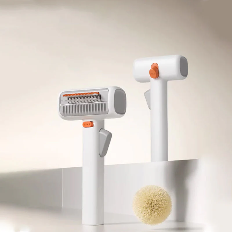 🌞Fris De Lente In Met 50% Korting!🐾 2-IN-1 Zelfontwarrende & Verzorgingskam voor Huisdieren – Painless Ontklitten, Ondervacht Verwijderen & Gezonde Vacht! - Image 9