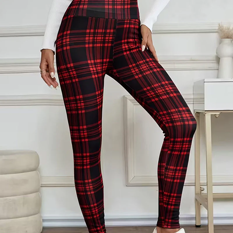 ❄️🧘 Thermische Leggings voor Dames – Geruite, Hoogstreeks & Comfortabel (Winter Must-Have!) - Image 7