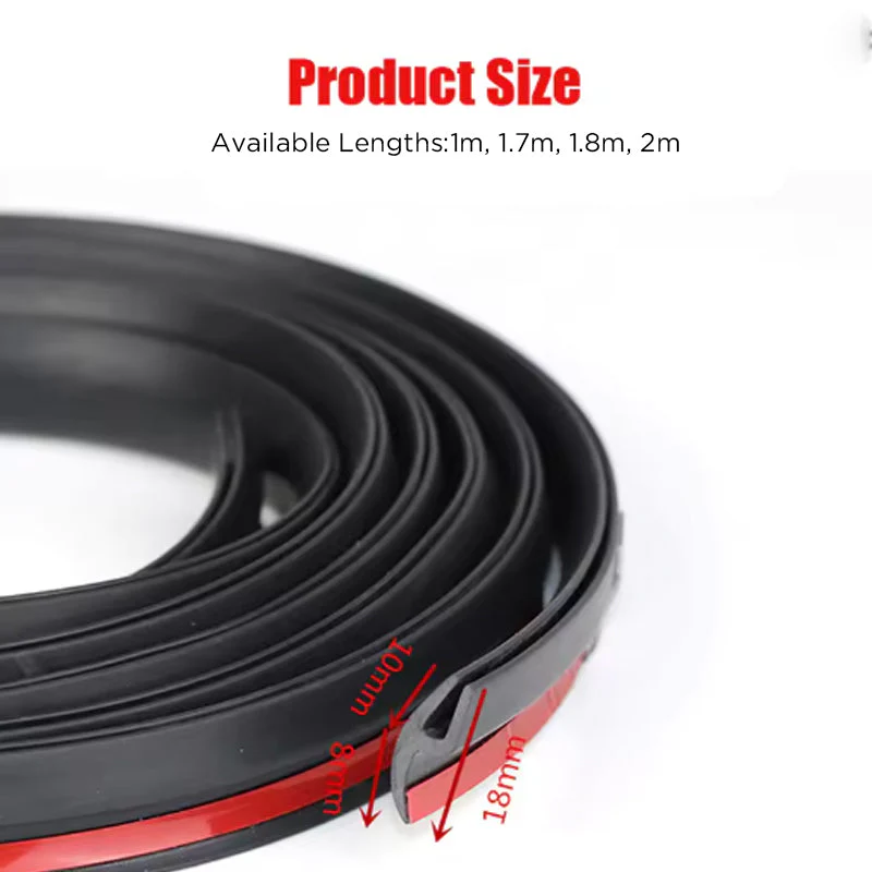 ✨ Premium EPDM H-vormige Afdichtingsstrip voor Voorruit – Zelfklevend, Eenvoudige Installatie & Superieure Afdichting (Stillere Cabine & Betere Isolatie!) - Image 5