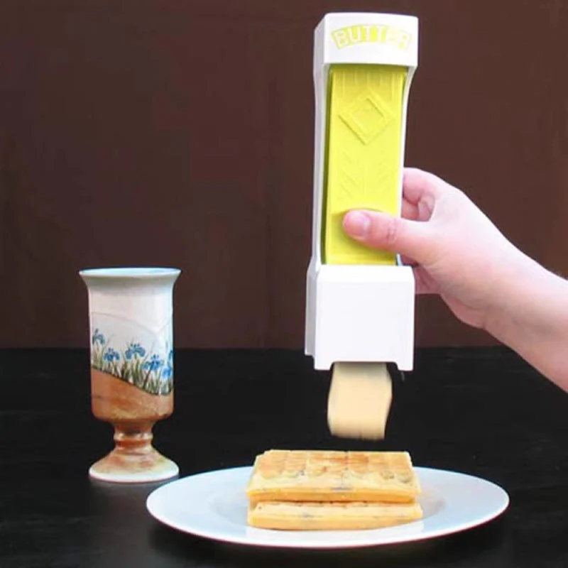 🧀🧈 Handmatige Boter & Kaas Snijder – RVS Antiaanbak Messen, Ergonomisch Grip & Snelle Snijding (Keuken Must-Have!) - Image 4