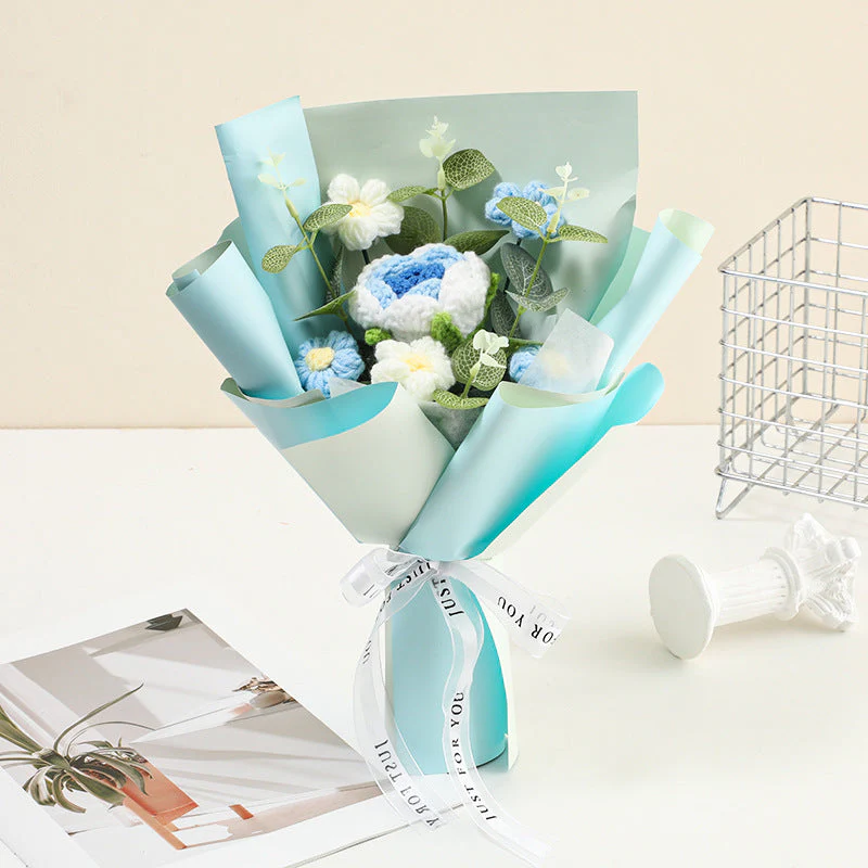 🌞Fris De Lente In Met 50% Korting!💐 Handgemaakt Gehaakt Bloemenboeket | Blijvende Schoonheid & Allergievriendelijk | Kant-en-Klaar Cadeau - Image 14