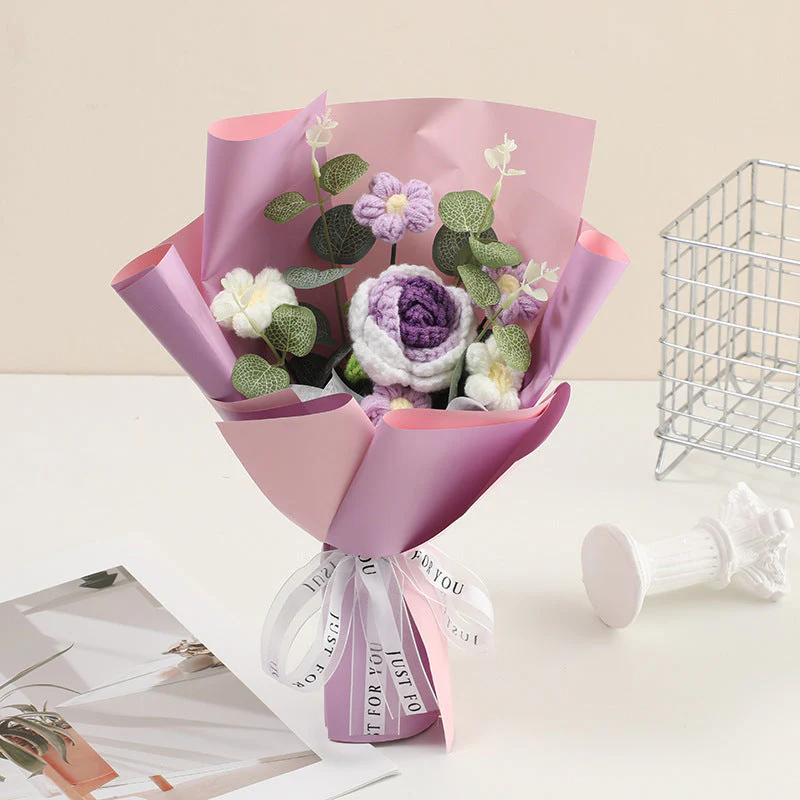 🌞Fris De Lente In Met 50% Korting!💐 Handgemaakt Gehaakt Bloemenboeket | Blijvende Schoonheid & Allergievriendelijk | Kant-en-Klaar Cadeau - Image 15