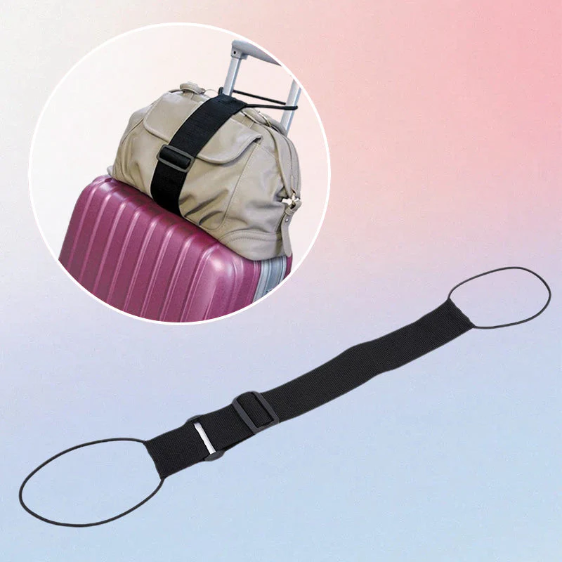 Exclusief Sinterklaasvoordeel!50% KORTING👜Elastische Bagageriem (Handvrij voor Reizen) – Bevestig Tassen aan Koffer voor Luchthavens/Vakanties/Zakenreizen! - Image 7