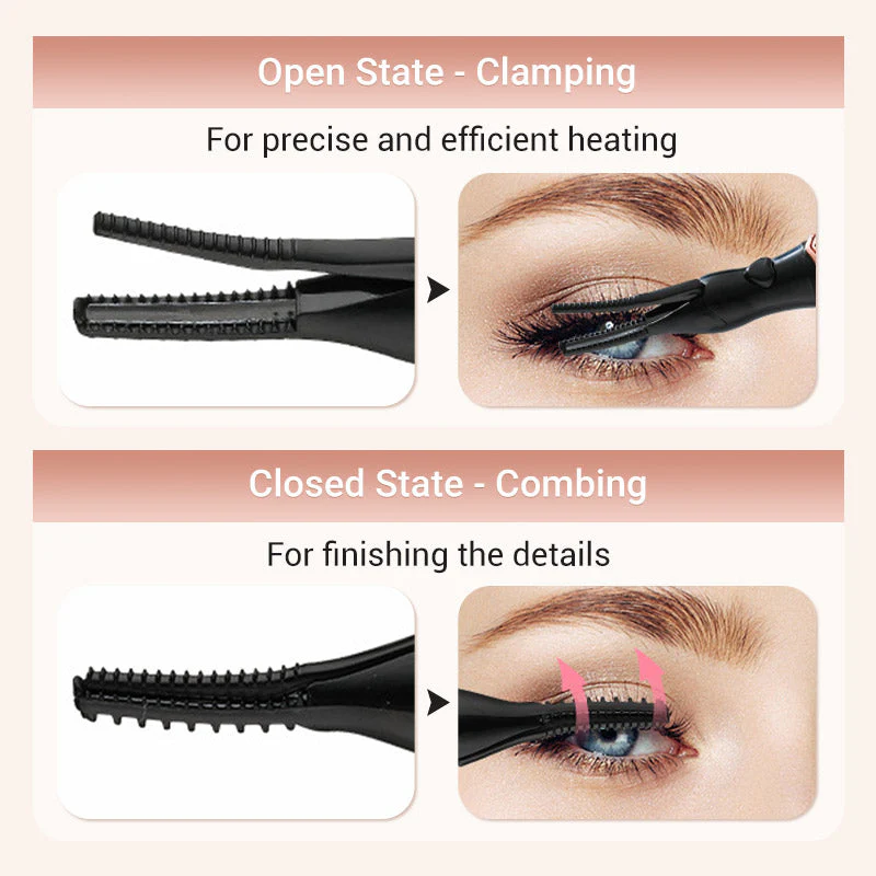 ✨ Verwarmde Wimperkrimper - Perfecte Wimperkrullen in 10s, 24u Houdend! ✨ - Image 5