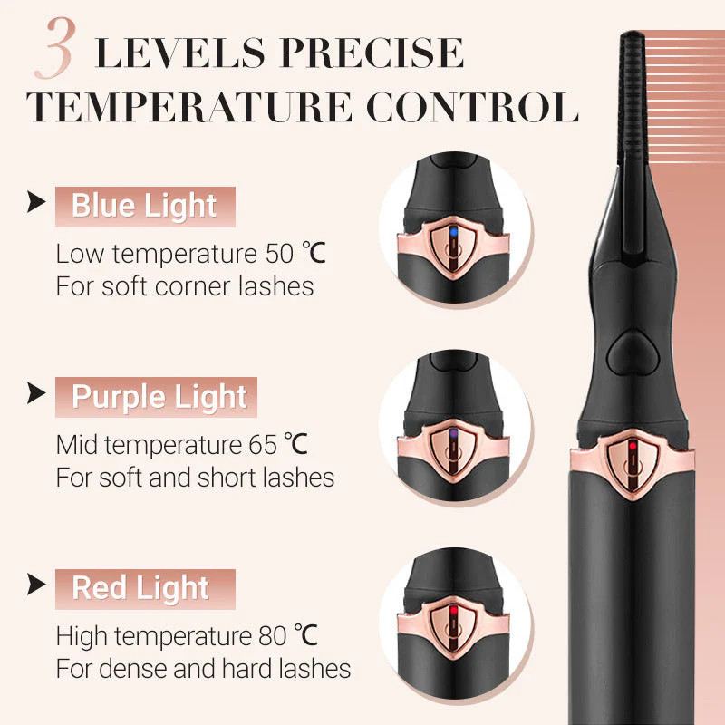 ✨ Verwarmde Wimperkrimper - Perfecte Wimperkrullen in 10s, 24u Houdend! ✨ - Image 6