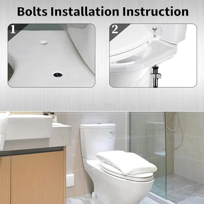 Zware Toiletbril Bevestigingsbouten Kit - Image 2