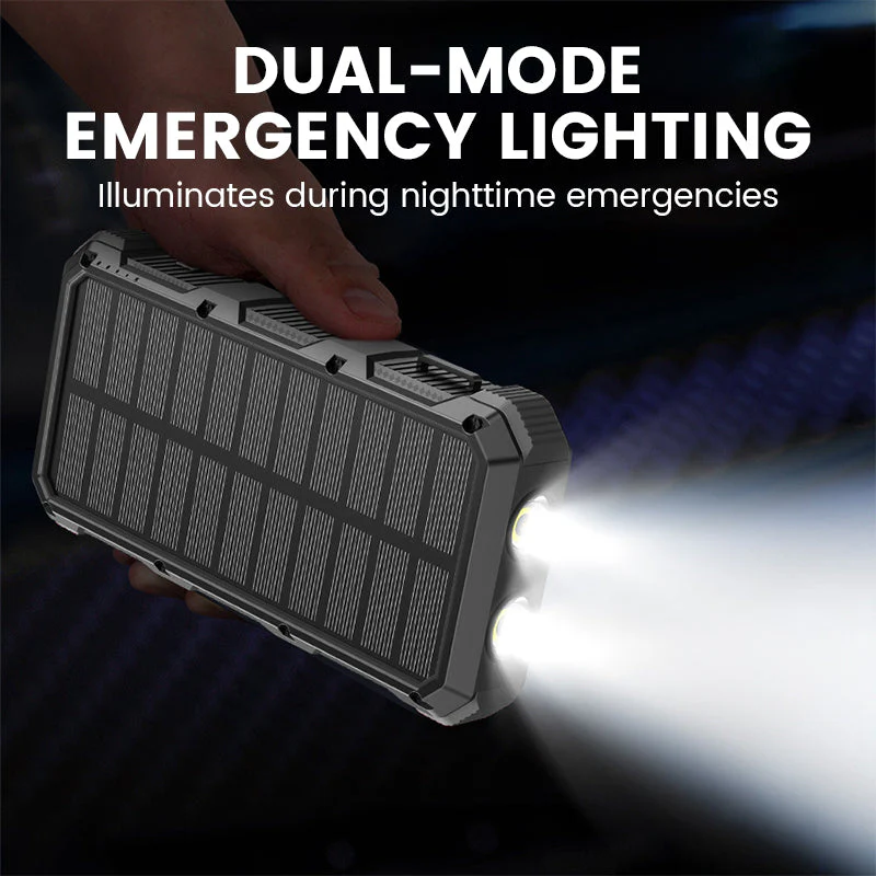 🌞Fris De Lente In Met 50% Korting!🌞 Zonne-Energiebank 36.800/49.800mAh | 7 Apparaten Tegelijk | Dual Noodverlichting | Duurzaam Outdoor - Image 5