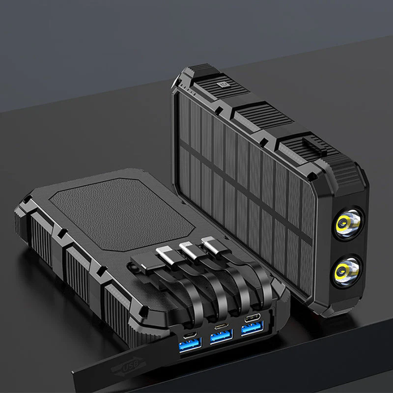 🌞Fris De Lente In Met 50% Korting!🌞 Zonne-Energiebank 36.800/49.800mAh | 7 Apparaten Tegelijk | Dual Noodverlichting | Duurzaam Outdoor - Image 7