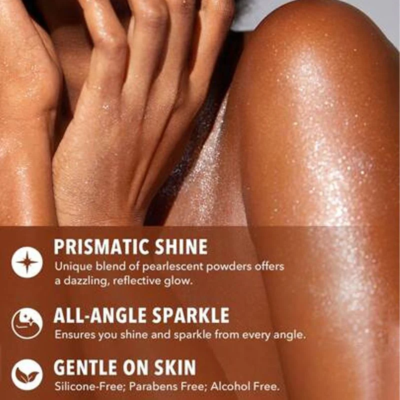 🎉Nieuwjaars Cadeau 50% KORTING!✨Verhelderende Body Glitter Spray – Lange Duur Glow & Multifunctioneel: Perfect Voor Partijen/Dates! - Image 8