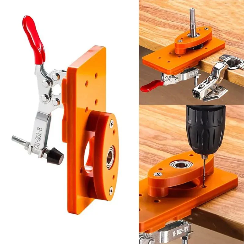 🎄Kerstdeal ALTIJD 50% KORTING!📏35mm Kastdeur Scharnier Boorgatzoeker: Nauwkeurige Uitlijning + Duurzaam – Snel Professionele Resultaten！ - Image 5