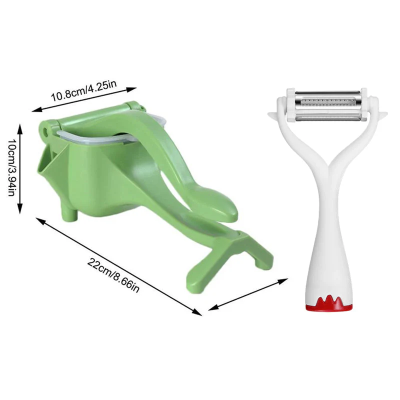 🌞Fris De Lente In Met 50% Korting!🧃 Handmatige Saphandpers | Metaalvrij (Veilig voor Kids) | Food Grade ABS | 1 Seconde Verse Sap - Image 10