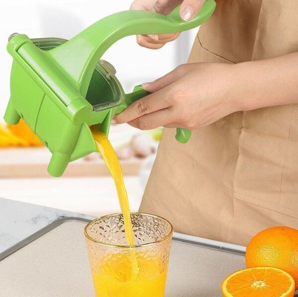 🌞Fris De Lente In Met 50% Korting!🧃 Handmatige Saphandpers | Metaalvrij (Veilig voor Kids) | Food Grade ABS | 1 Seconde Verse Sap - Image 5