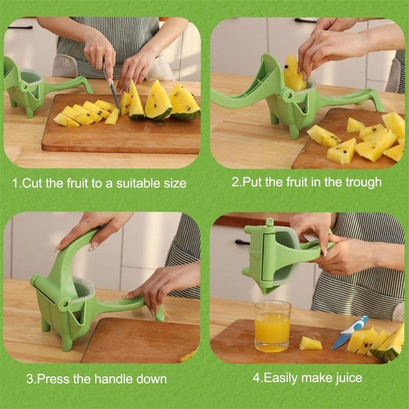 🌞Fris De Lente In Met 50% Korting!🧃 Handmatige Saphandpers | Metaalvrij (Veilig voor Kids) | Food Grade ABS | 1 Seconde Verse Sap - Image 7