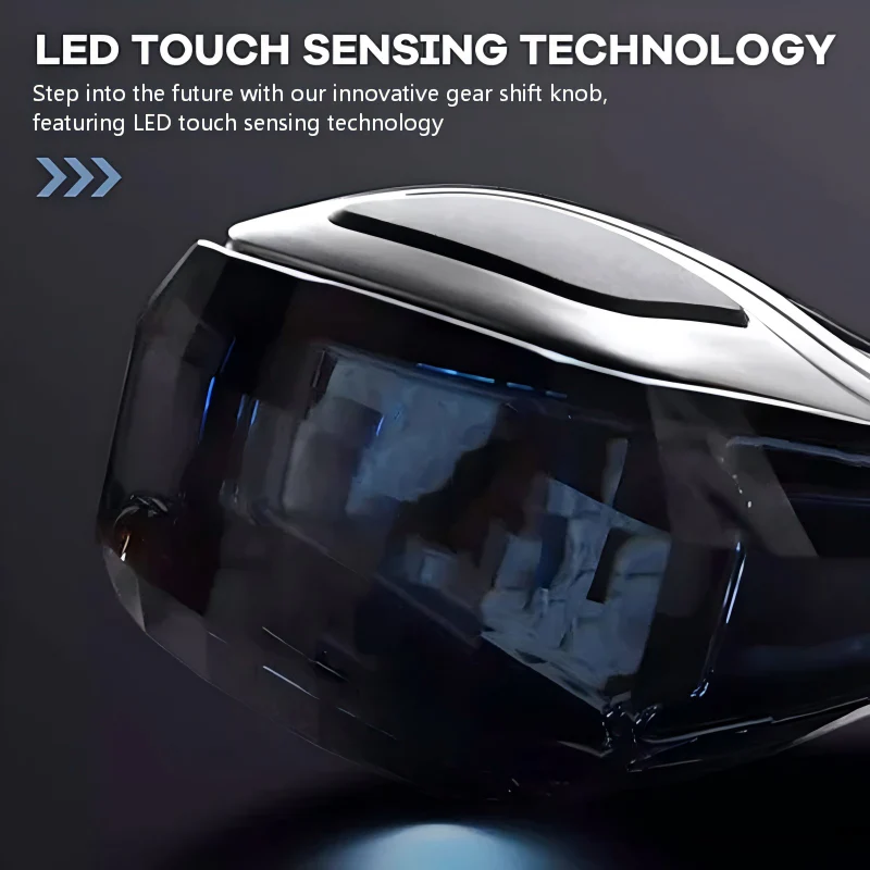 🌞Fris De Lente In Met 50% Korting!🚗Universele Touch-Activated LED Kristal Versnellingspookknop – Modern Auto Interieur & Comfortabel Schakelen: Eenvoudig Te Installeren! - Image 4