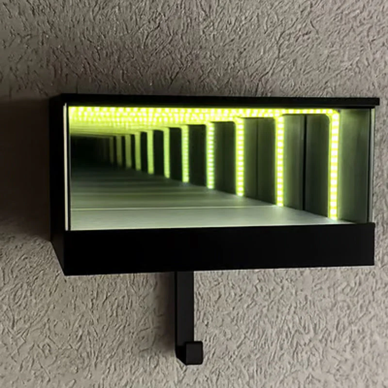 Infinity Mirror LED Garage Key Holder - Image 8