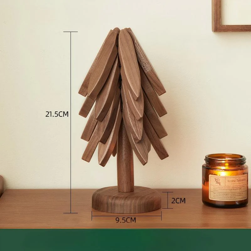 🎉 Hot Sale! 50% KORTING! 🎉 Geïsoleerde Houten Kerstboom Onderzetters – Stylish Bescherming + Leuk Cadeau! - Image 10