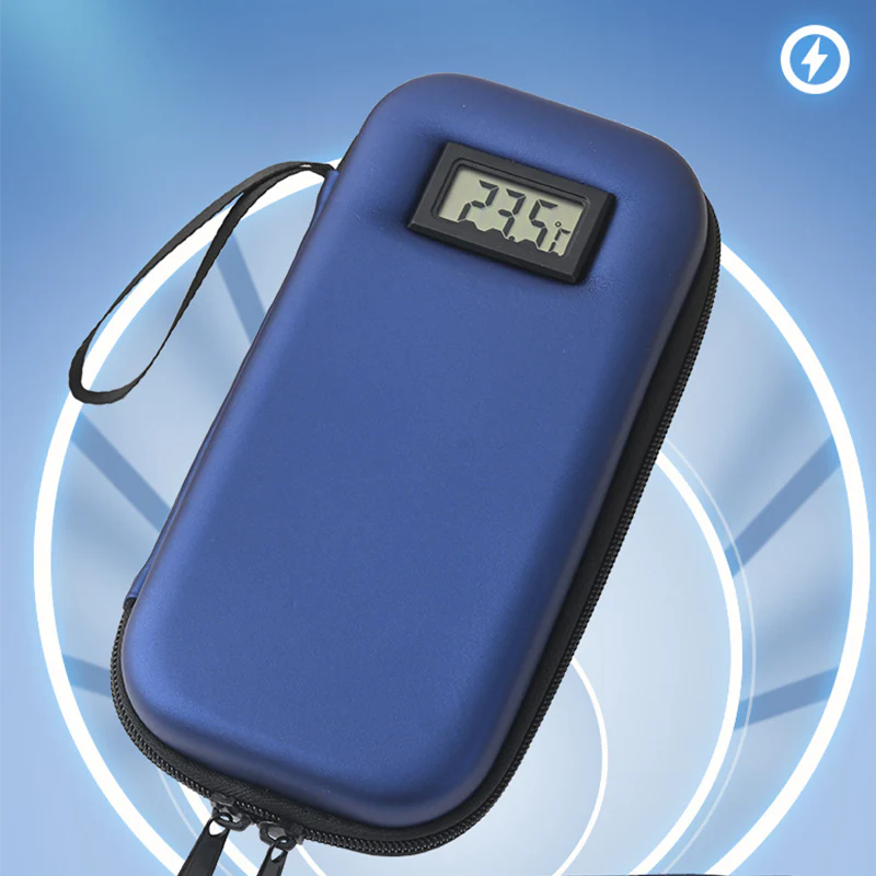 🎄Kerstdeal ALTIJD 50% KORTING! 🧊Reis Koeltas Met Real-Time Temperatuurweergave - Veilig & Ruim Voor Alle Temperatuurgevoelige Items!