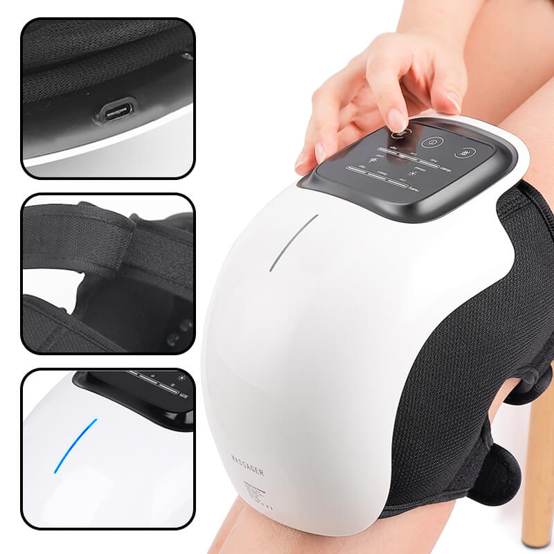 🎁🦵 Kerstmis Hot Sale 50% Korting! Intelligente Kniemassageapparaat – Multimodus Vibratie, Verwarmd Comfort & Draagbaar (Pijnverlichting Must-Have!) - Image 3