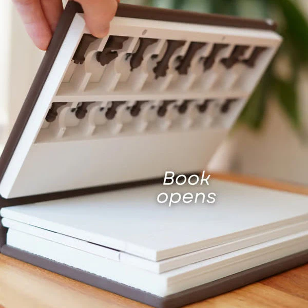🎉Nieuwjaars Cadeau 50% KORTING!📚Internationale Magnetische Schaakset (Vermomd als Boek) – Opvouwbaar & Draagbaar: Stabiel Spelplezier Voor Thuis & Onderweg! - Image 8