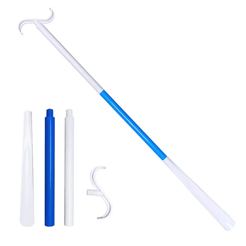 Verstelbare lange schoenlepel met sokkenlichter voor senioren - Image 9