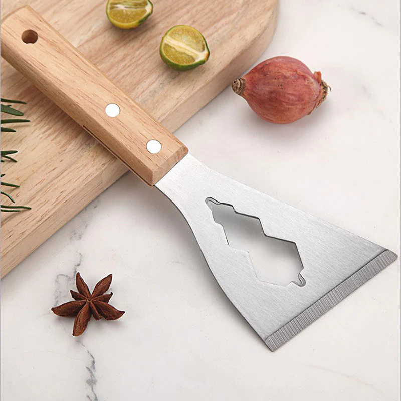 🎄Kerstdeal ALTIJD 50% KORTING!🛠️Alles-in-één Multifunctioneel Plamuurmes (Houten Handvat): Duurzaam & Comfortabel voor Jouw Renovatie