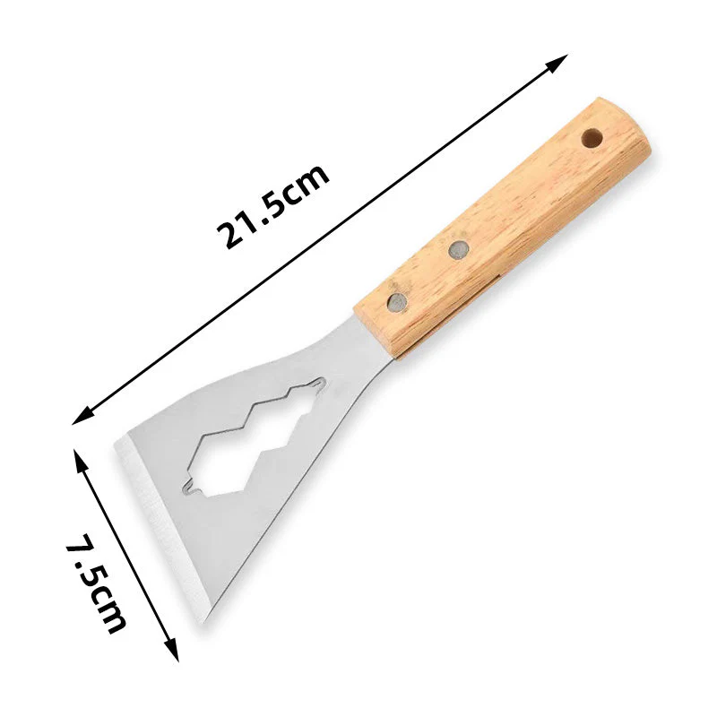 🎄Kerstdeal ALTIJD 50% KORTING!🛠️Alles-in-één Multifunctioneel Plamuurmes (Houten Handvat): Duurzaam & Comfortabel voor Jouw Renovatie - Image 8