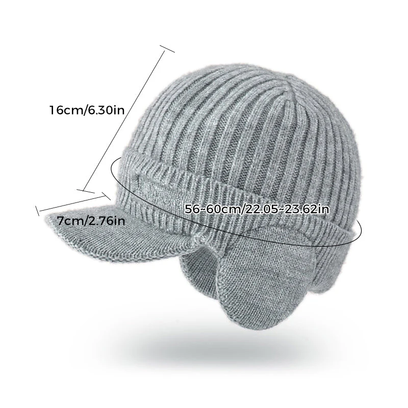 Exclusief Sinterklaasvoordeel!50% KORTING!✨ Gebreide Wintermuts Wol voor Heren (Unisex) – Warm & Stijlvol voor Outdoor Activiteiten in Nederland/Belgie! - Image 15
