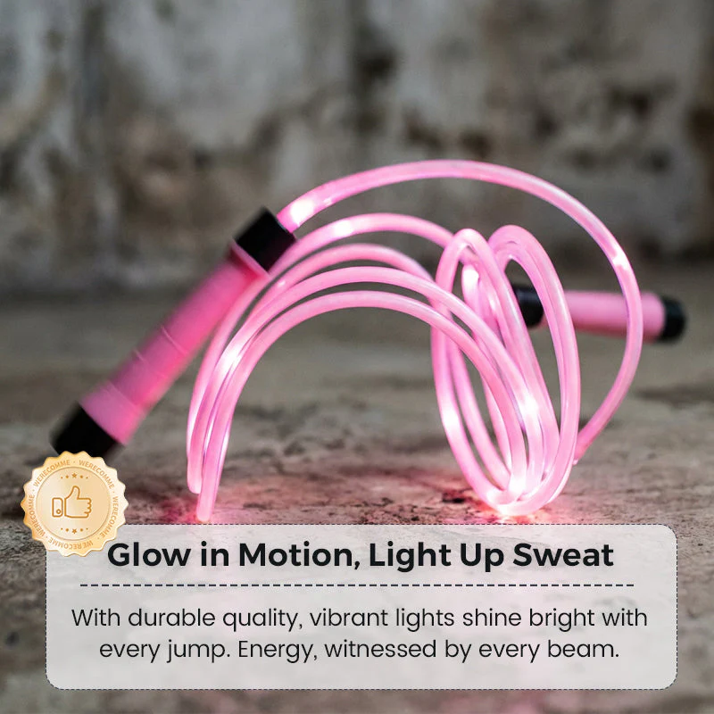 🎉Nieuwjaars Cadeau 50% KORTING!✨LED-verlicht Springtouw voor Kinderen – Dynamische Lichtshow + Verstelbare Lengte: Actief Spel Zelfs in Het Donker! - Image 7