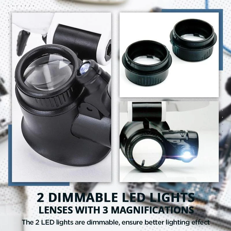 ⏳LED-vergrootglasbril🔥23x - Image 4