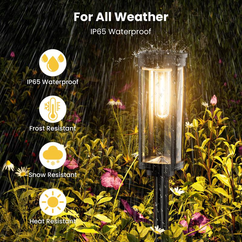 🌞Fris De Lente In Met 50% Korting!🌞 Zonne-Energie Tuinverlichting – Retro Design, 12-14 Uur Verlichting & IP65 Waterdicht - Image 4