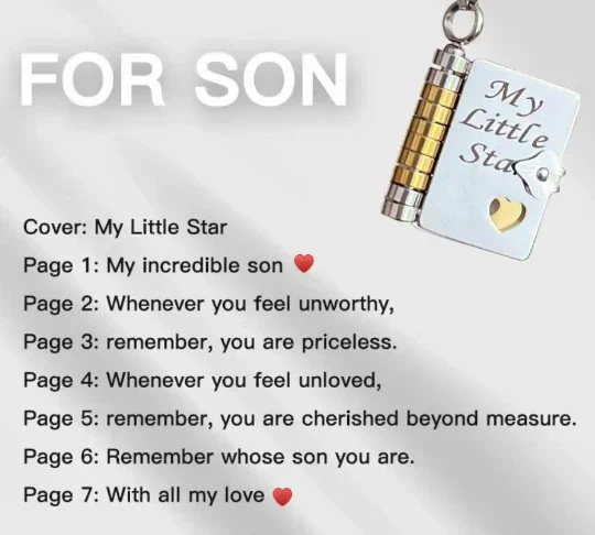 👑✨ My Little Star Boekenhalsband – Voor jou, lieve schat ❤️ - Image 9
