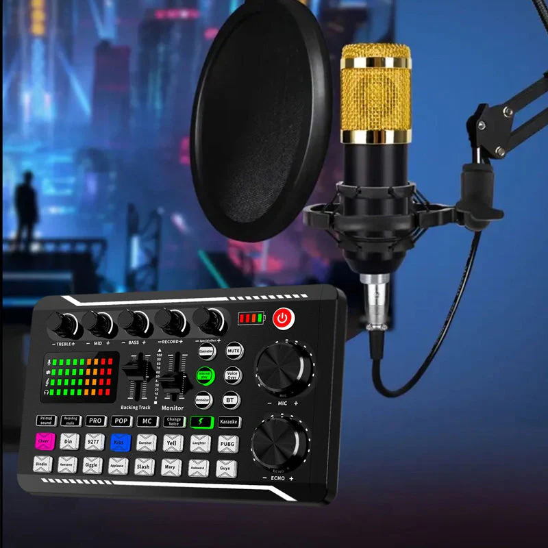 🎉Nieuwjaars Cadeau 50% KORTING!🎙️Live Streaming Audioset (Met Microfoon): Professionele Geluidskwaliteit – Eenvoudig Te Bedienen Voor Streamers! - Image 6