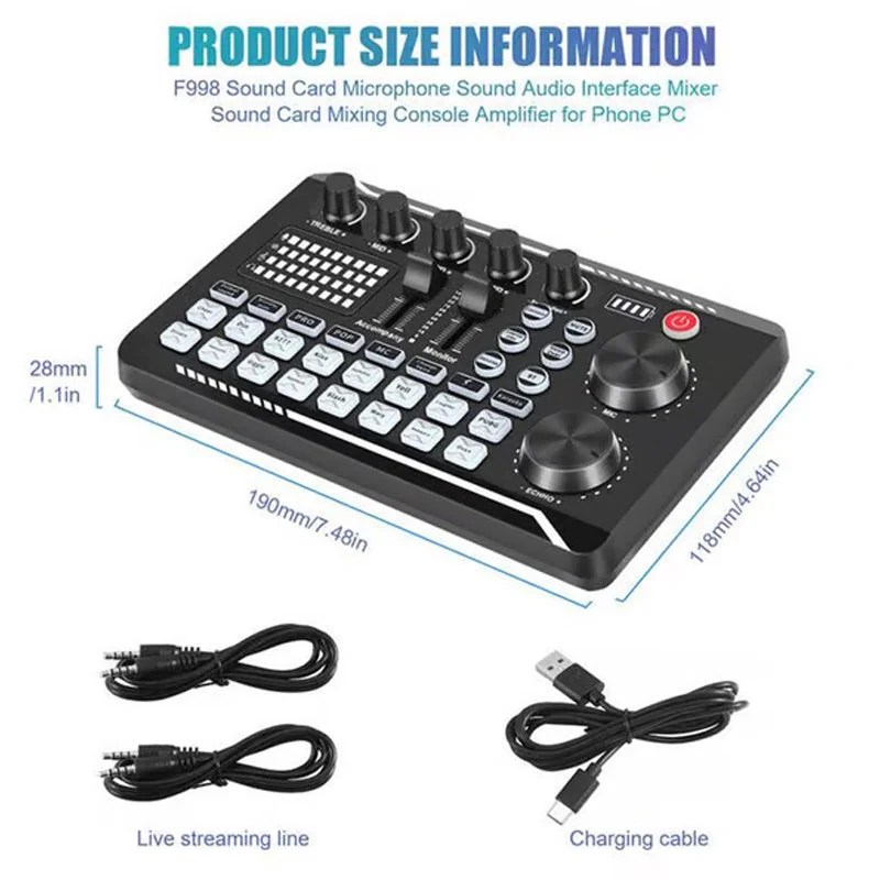 🎉Nieuwjaars Cadeau 50% KORTING!🎙️Live Streaming Audioset (Met Microfoon): Professionele Geluidskwaliteit – Eenvoudig Te Bedienen Voor Streamers! - Image 8