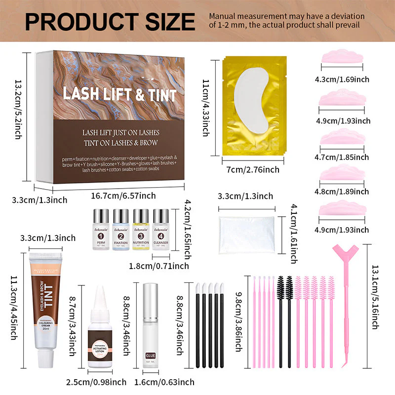 ✨ 2-in-1 Wimperlift & Kleurkit – Langdurig Resultaat (6-8 Weken), Salonkwaliteit & Veilige Formule (Thuis Gemakkelijk Gebruiken!) - Image 10