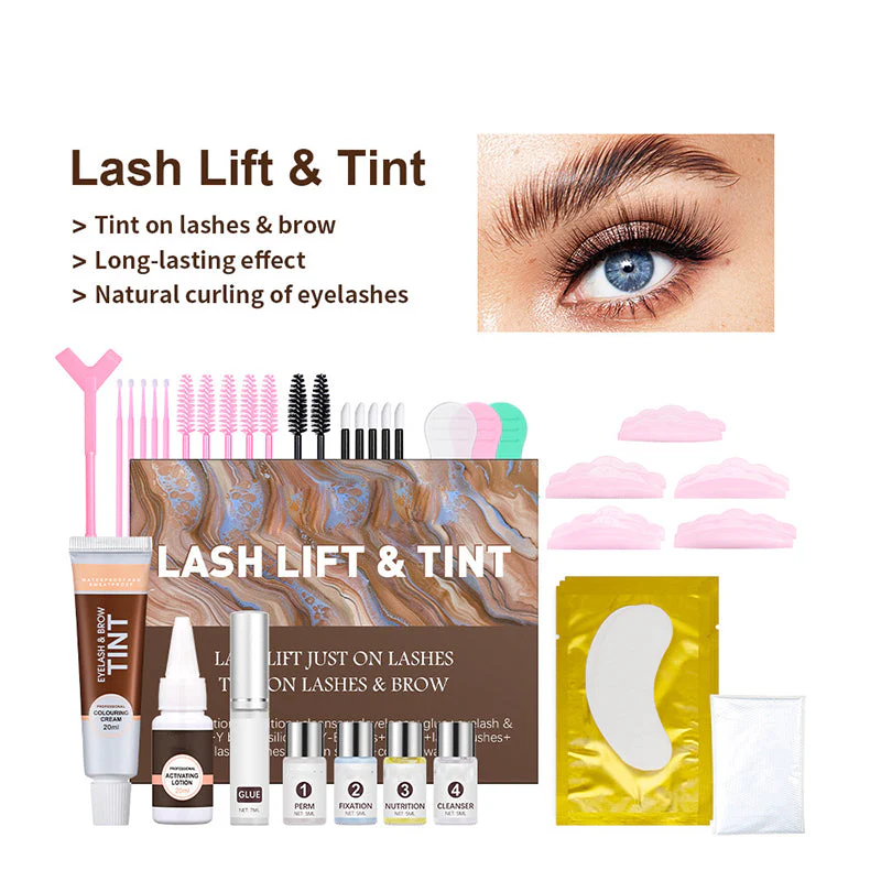 ✨ 2-in-1 Wimperlift & Kleurkit – Langdurig Resultaat (6-8 Weken), Salonkwaliteit & Veilige Formule (Thuis Gemakkelijk Gebruiken!) - Image 11