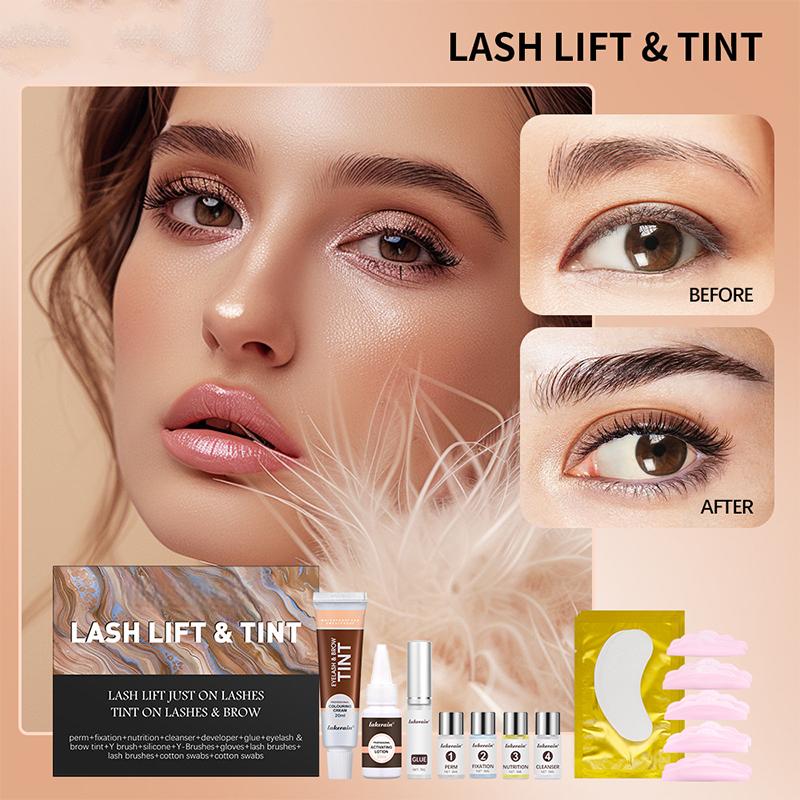 ✨ 2-in-1 Wimperlift & Kleurkit – Langdurig Resultaat (6-8 Weken), Salonkwaliteit & Veilige Formule (Thuis Gemakkelijk Gebruiken!) - Image 3